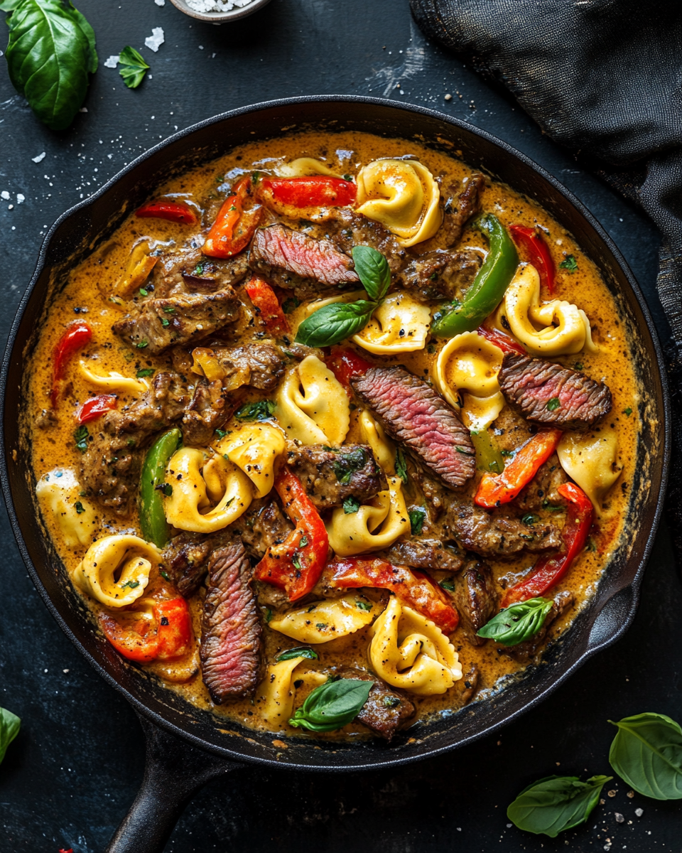 Cheesesteak Tortellini
