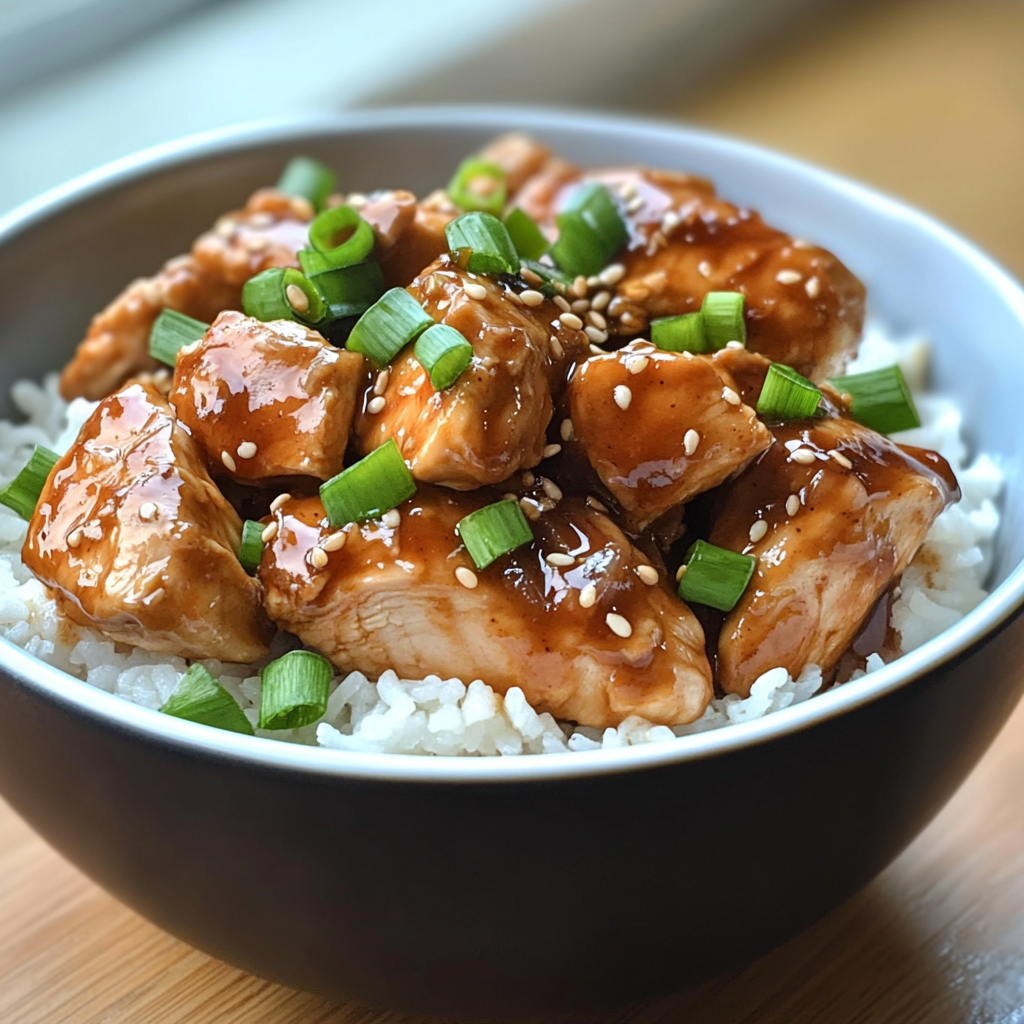 Crockpot Teriyaki Kyckling
