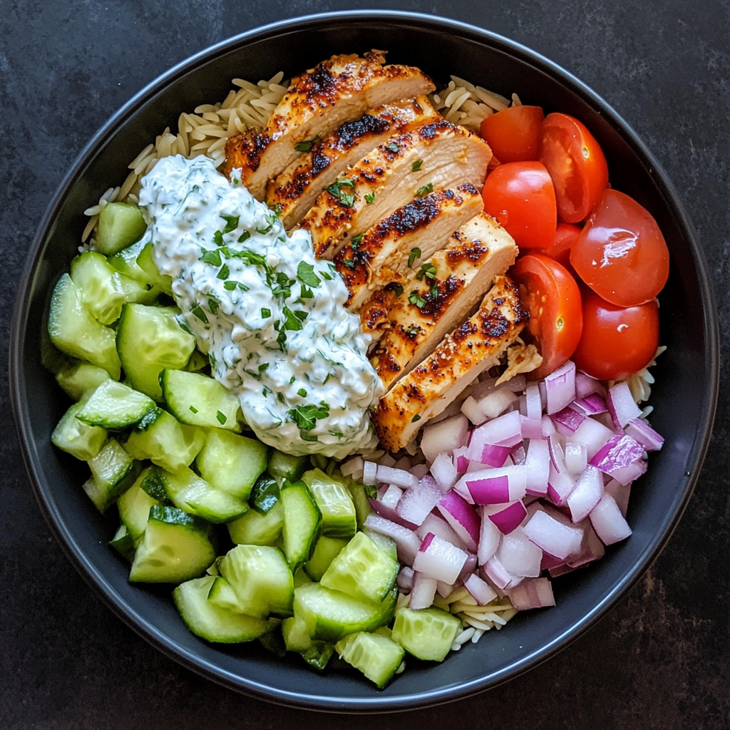 Citron Smör Dijonkyckling med Orzo och Feta – en smakfest!