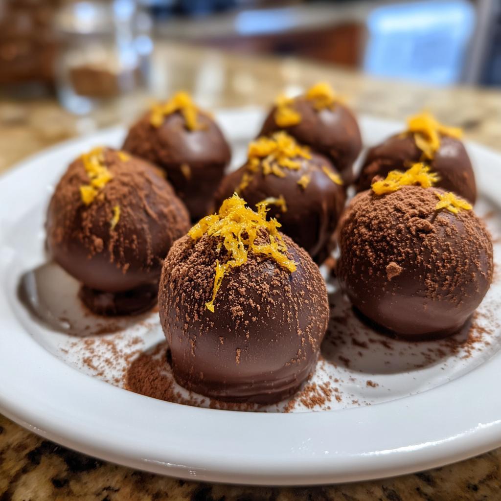 Chokladapelsintryfflar