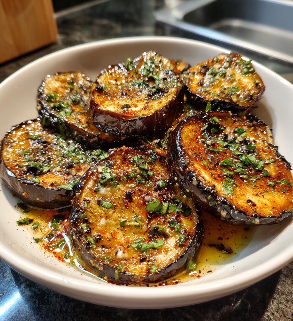 Luftfritös aubergine