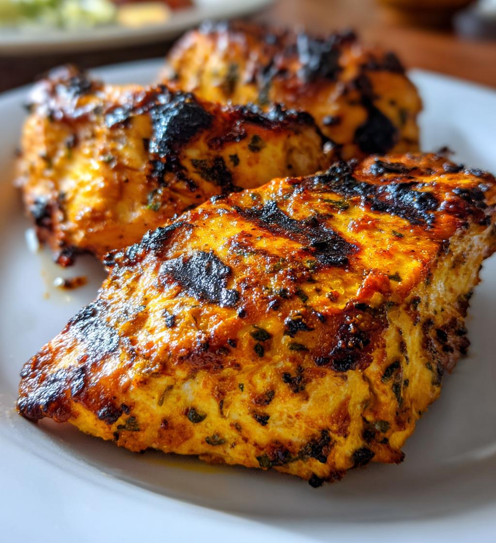Luftfritös tandoori kycklingbröst