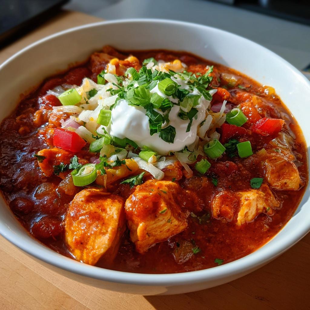 buffalo kycklingchili