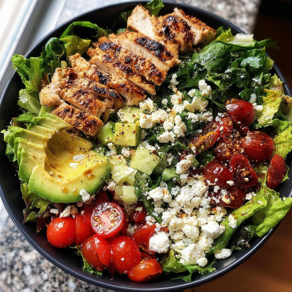 högprotein kycklingsallad - detail 1