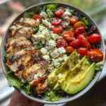högprotein kycklingsallad