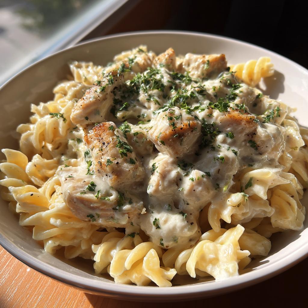 instant pot alfredokyckling - detail 1