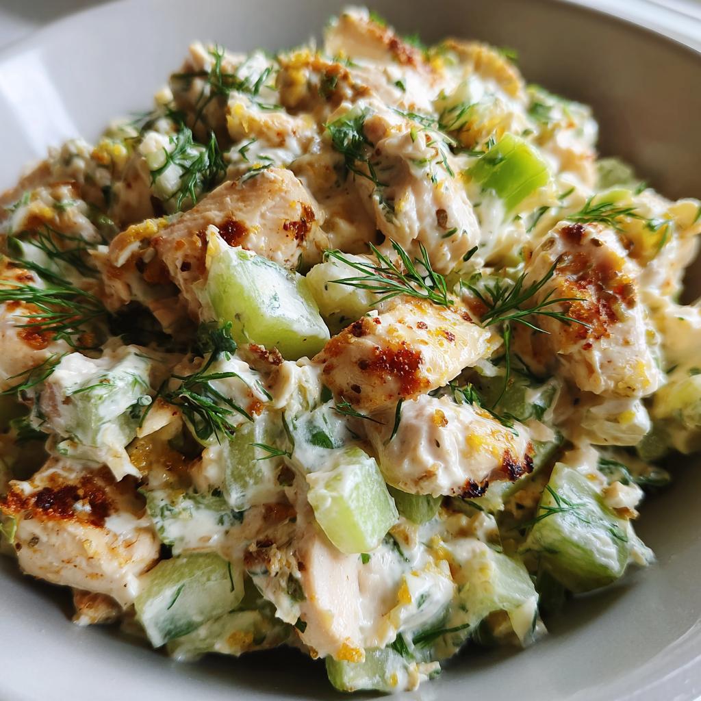 keto kycklingsallad