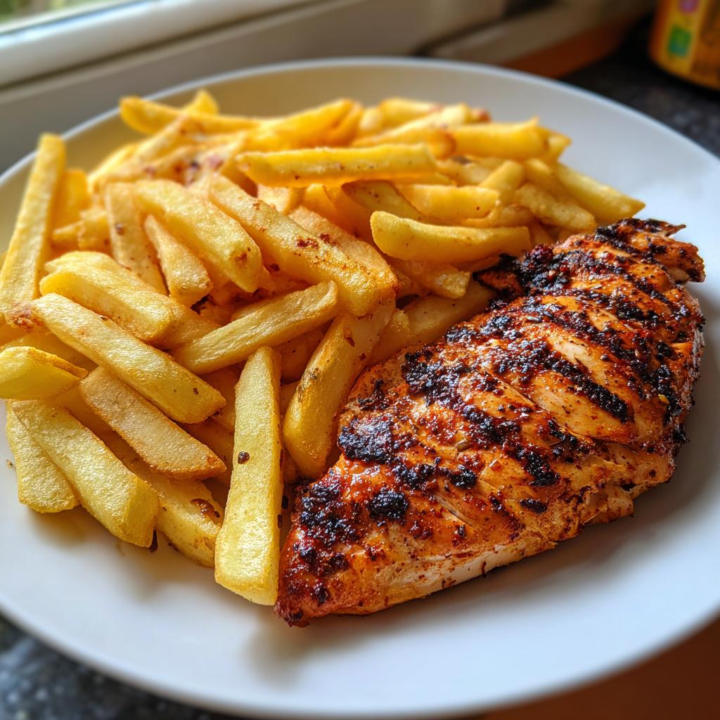 kyckling och pommes