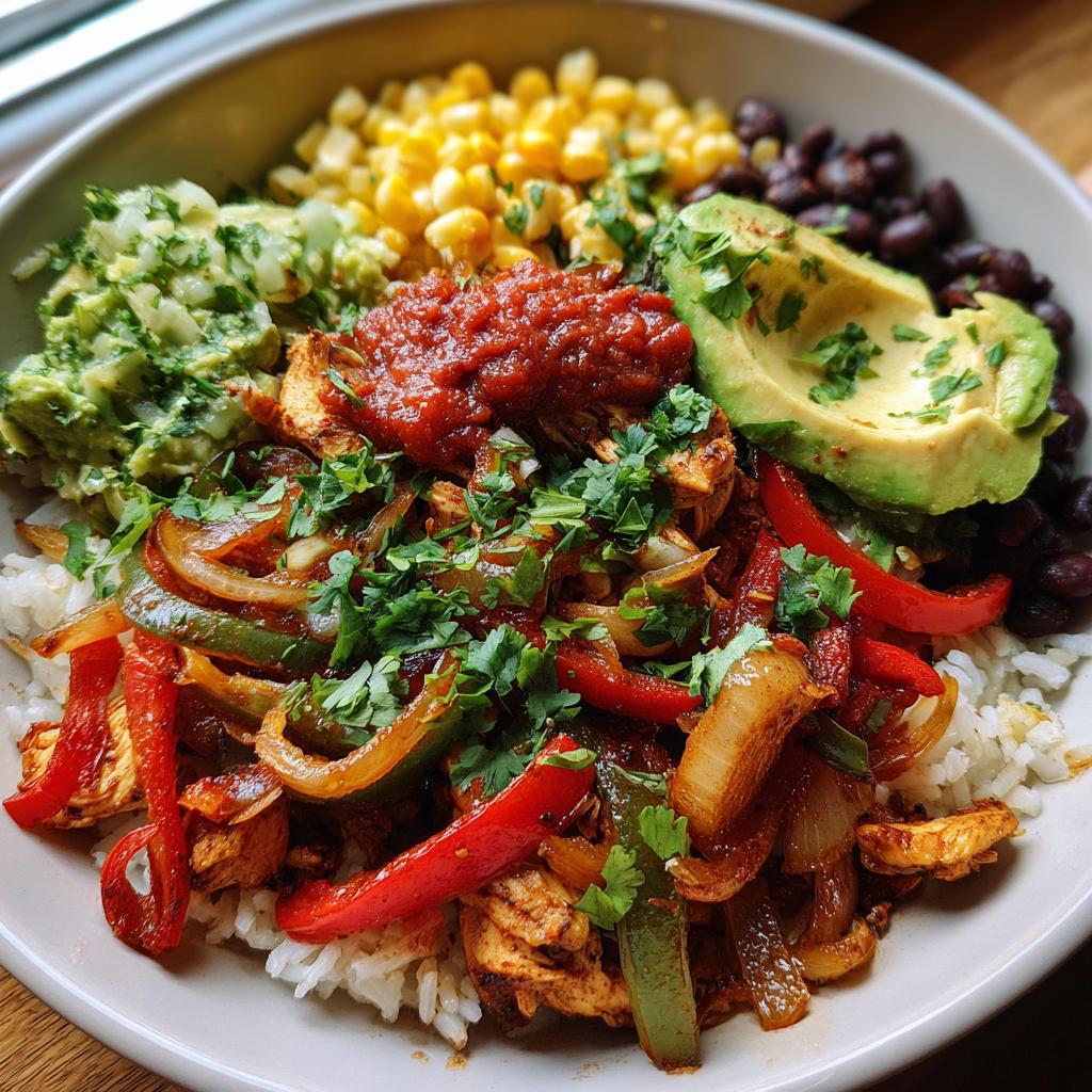 kycklingfajitabowl - detail 1