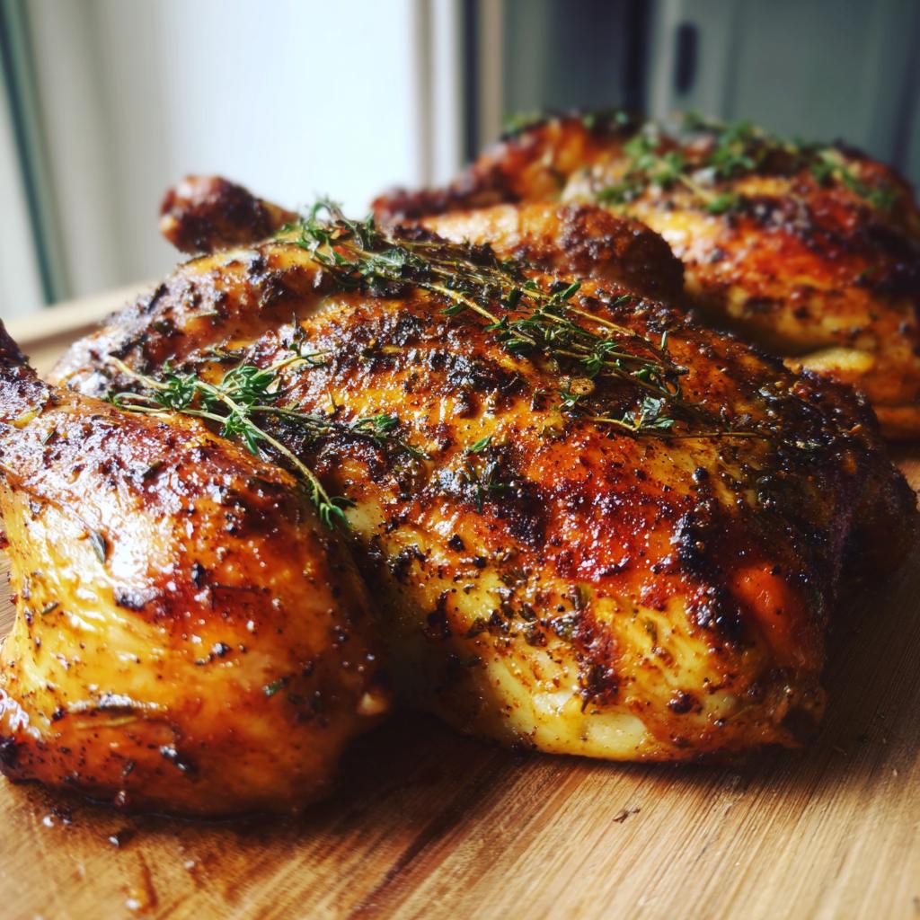 spatchcock kyckling ugn