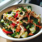 thailändsk kycklingsallad